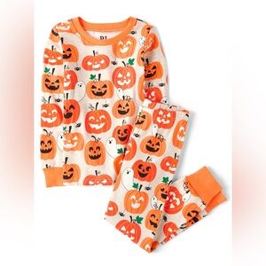 The Children's Place Orange Halloween Pajamas